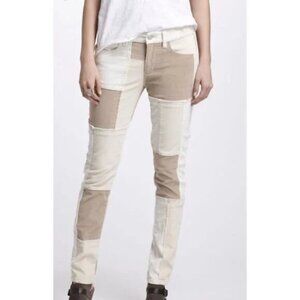 EUC Anthro Pilcro and the Letterpress Corduroy Boho Patchwork Ankle Pants